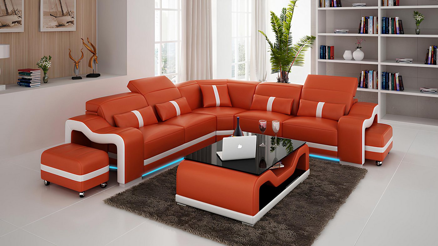 Xlmoebel Sofa Neuheit G8027: Moderne Ecksofa Wohnlandschaft in zeitgemäßem günstig online kaufen