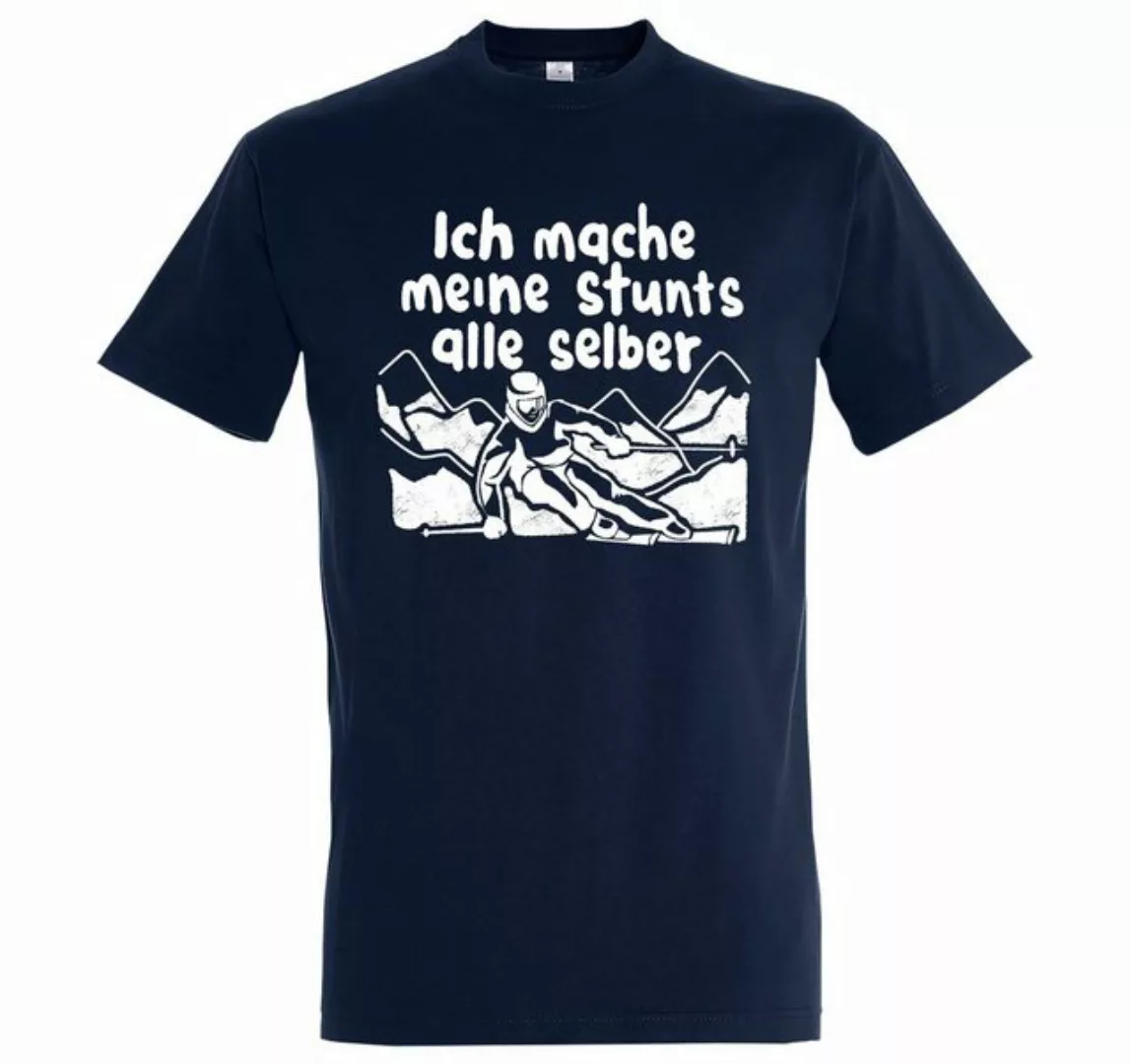 Youth Designz T-Shirt Ich Mache Meine Stunts Alle Selber Herren Shirt mit t günstig online kaufen