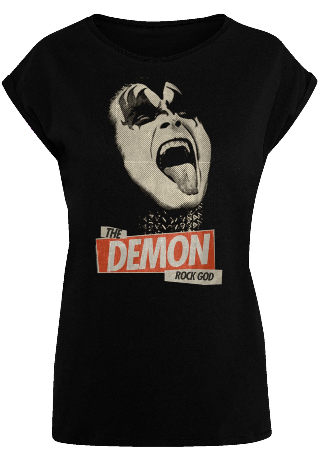 F4NT4STIC T-Shirt "Kiss Hard Rock Band Demon", Premium Qualität günstig online kaufen