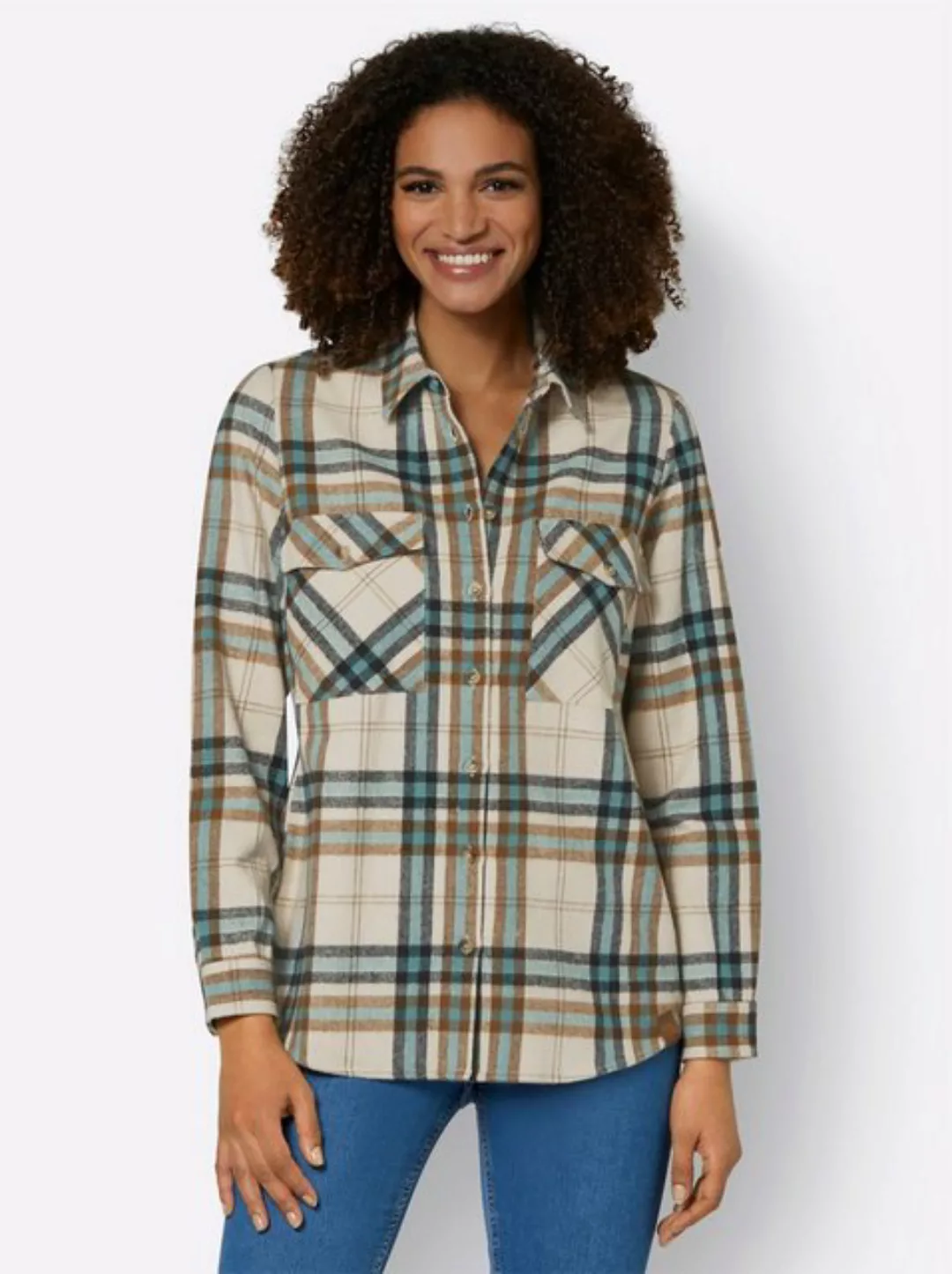 Witt Klassische Bluse Flanellbluse günstig online kaufen