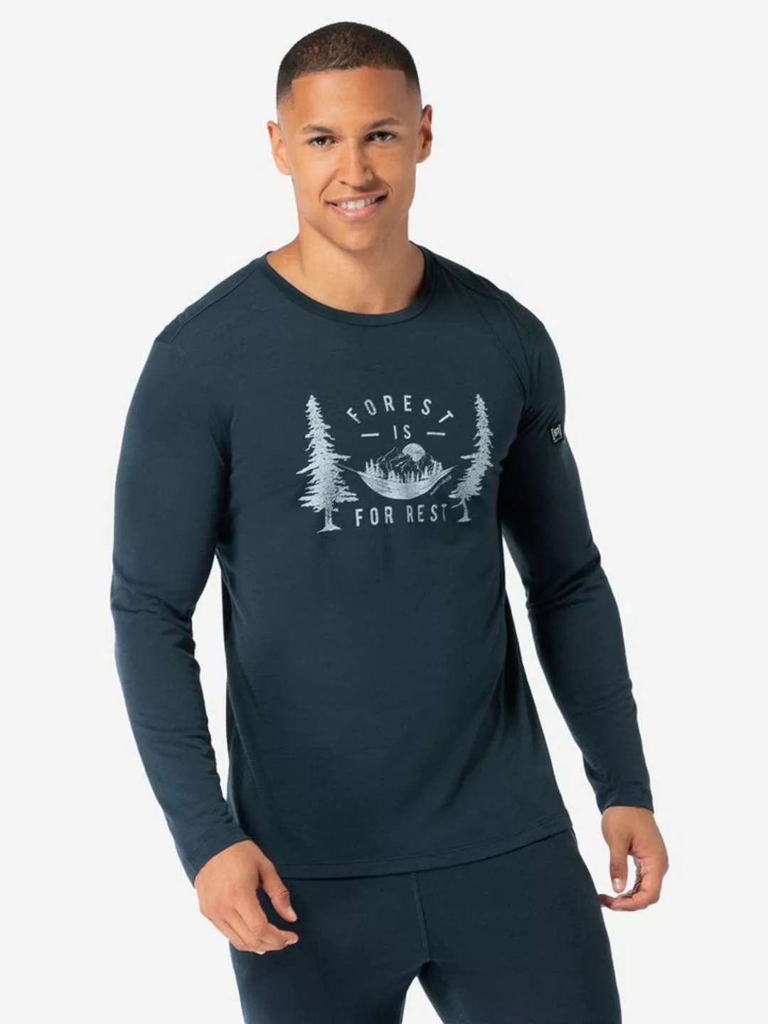 SUPER.NATURAL Sweatshirt für Herren, Merino FOR REST Natur Motiv, sportlich günstig online kaufen