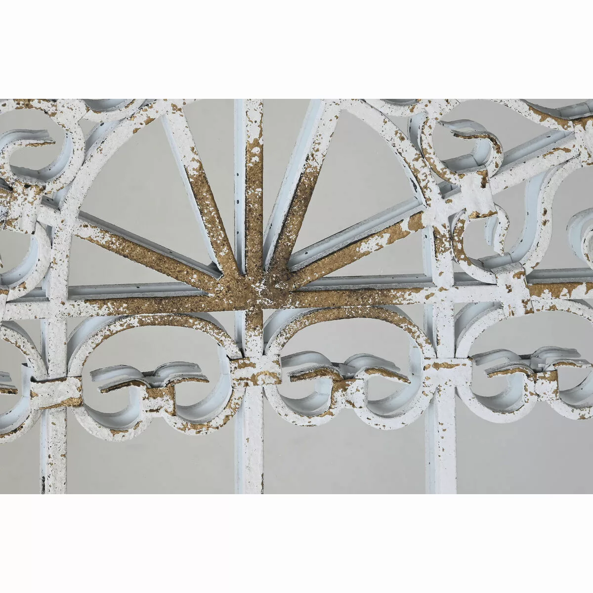 Wandspiegel Dkd Home Decor Metall Weiß Fenster (55 X 3 X 103,5 Cm) günstig online kaufen