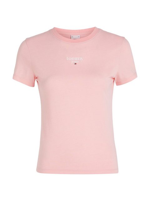 Tommy Jeans Rundhalsshirt TJW SLIM ESSENTIAL LOGO 1 SS EXT mit Tommy Jeans günstig online kaufen