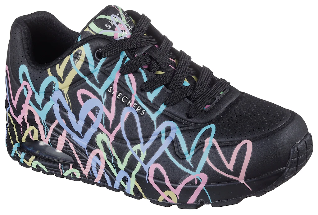 Skechers Wedgesneaker "UNO-SPREAD THE LOVE", Freizeitschuh, Halbschuh, Schn günstig online kaufen