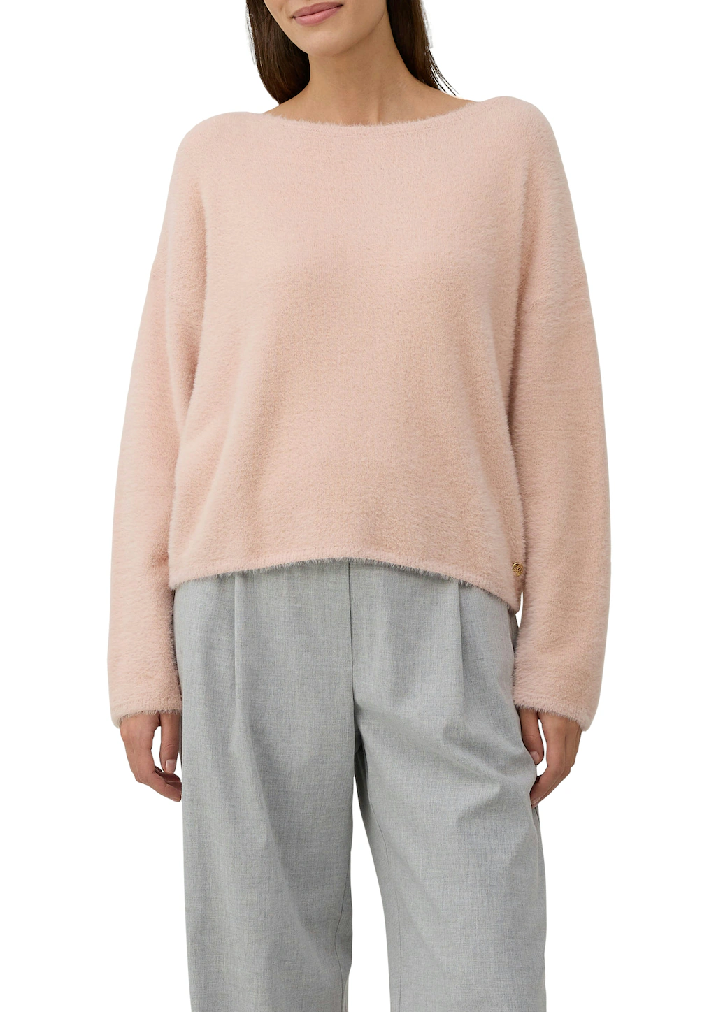 s.Oliver BLACK LABEL Strickpullover, mit U-Boot Ausschnitt günstig online kaufen