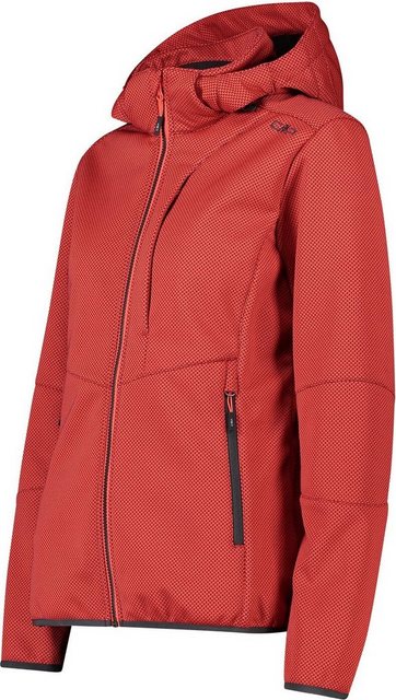 CMP Funktionsjacke WOMAN JACKET ZIP HOOD 13CM CAMPARI-ANTRACITE günstig online kaufen