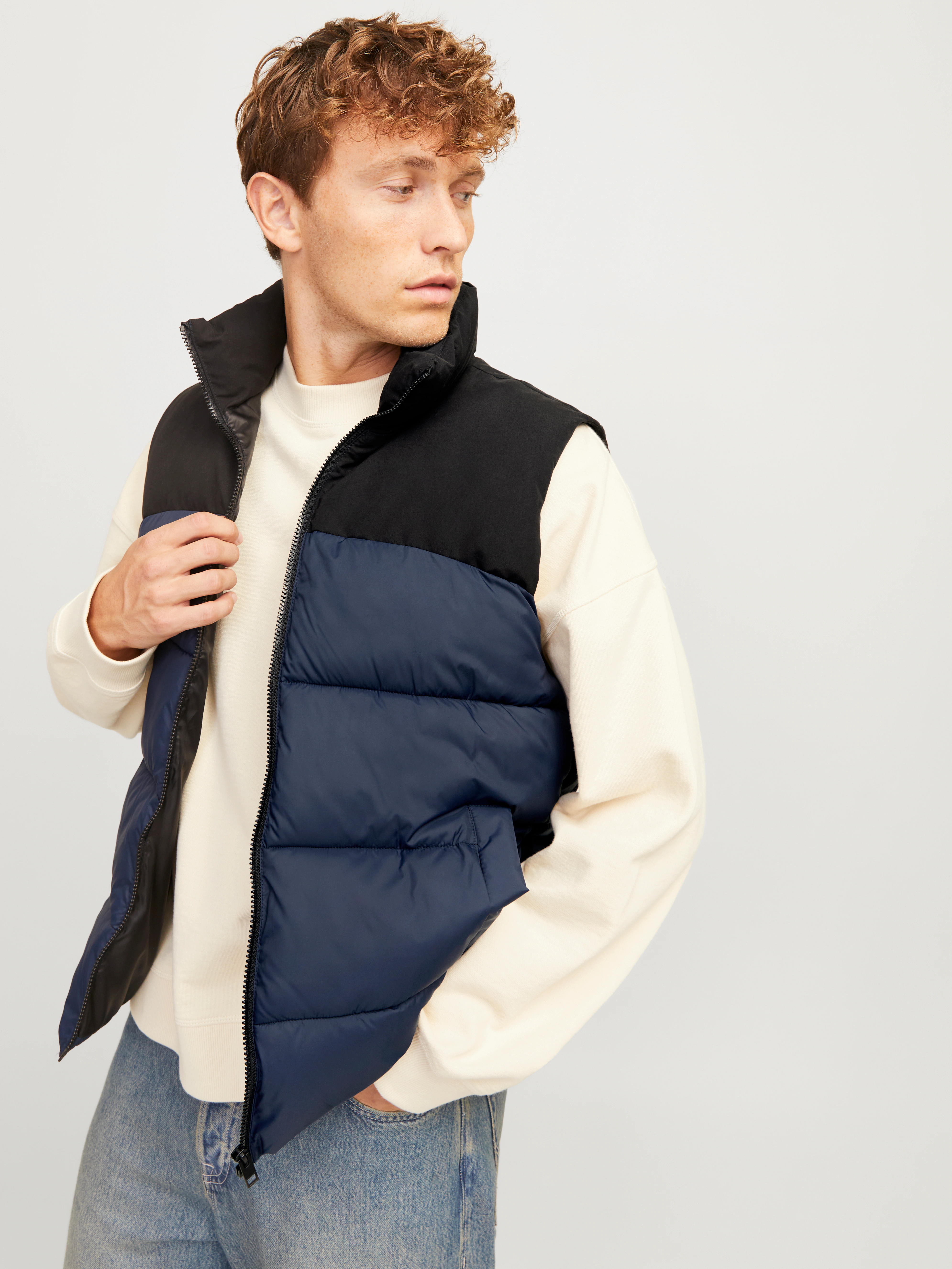 Jack & Jones Steppweste JJMOON BODYWARMER STAND COLLAR günstig online kaufen