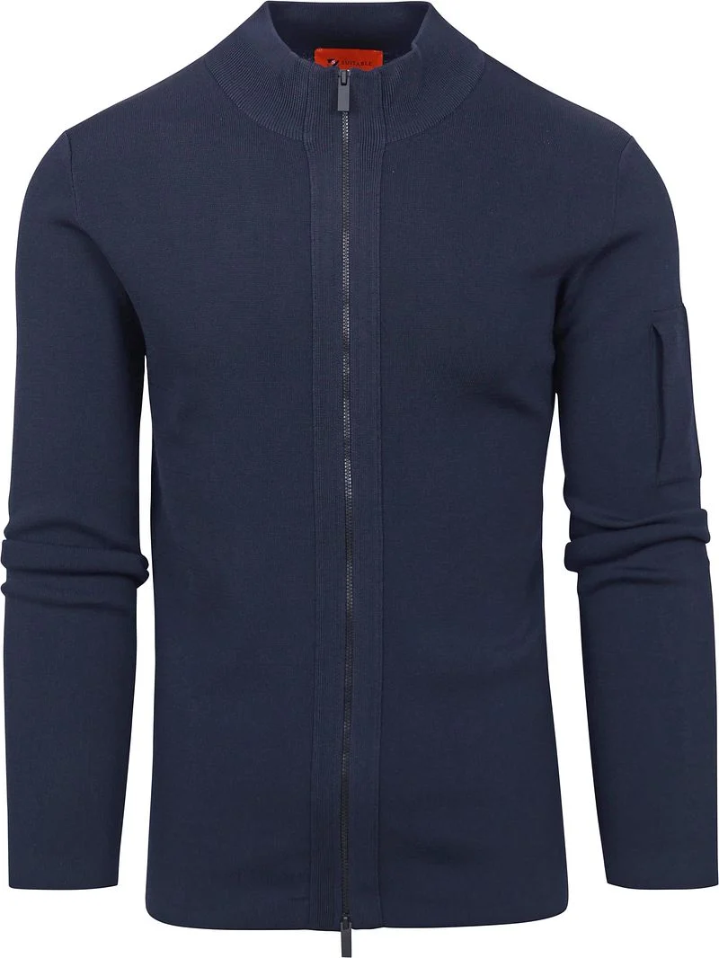 Suitable Strickjacke Curtis Navy - Größe XL günstig online kaufen