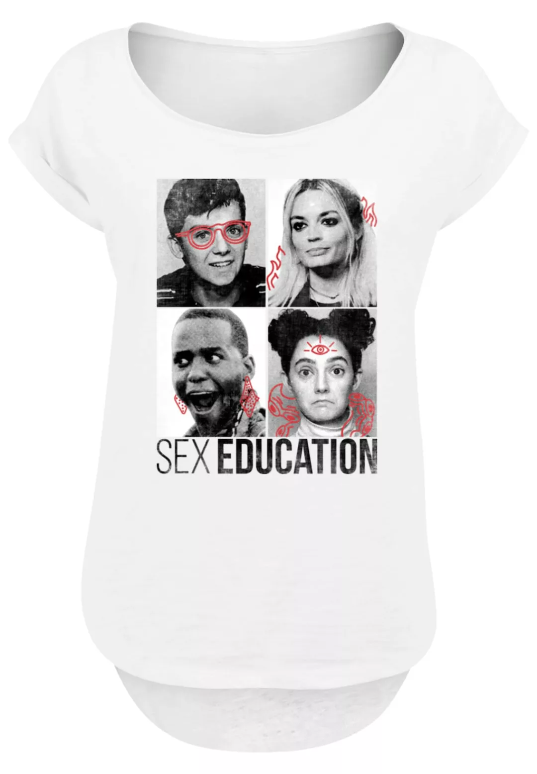 F4NT4STIC T-Shirt "Sex Education Class Photos Netflix TV Series", Premium Q günstig online kaufen