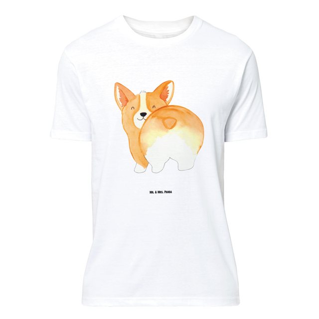 Mr. & Mrs. Panda T-Shirt Corgie Po - Weiß - Geschenk, Selbstliebe, Hund, Sc günstig online kaufen