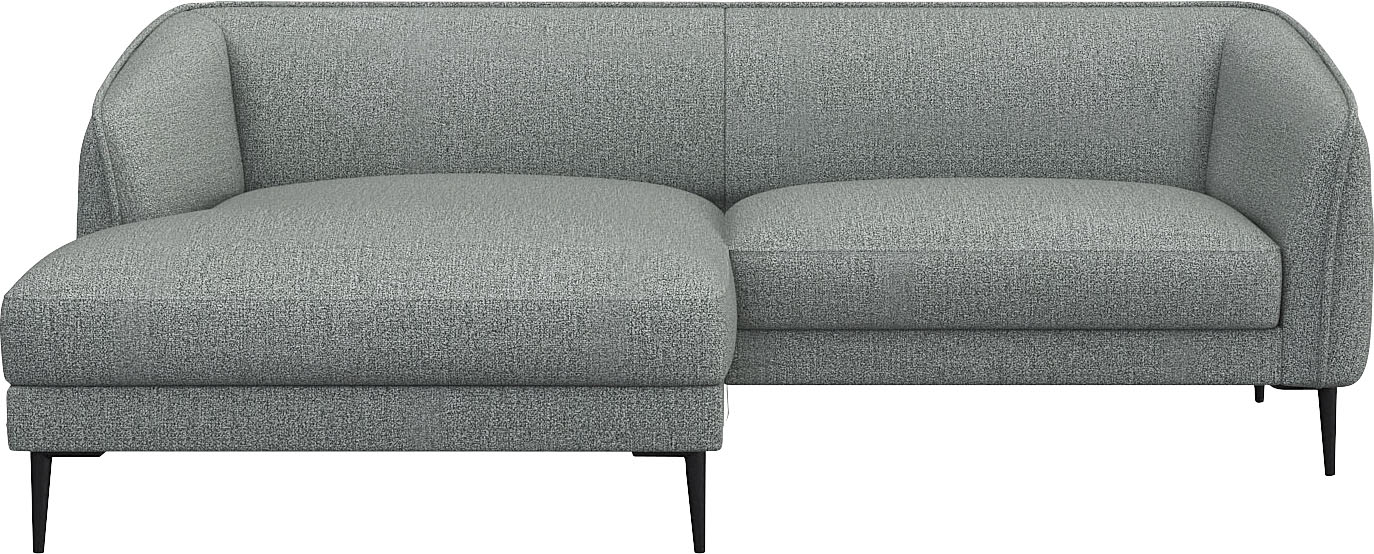 FLEXLUX Ecksofa »Belle Designsofa, L-Form, B/T 218/149 cm«, Skandinavisches günstig online kaufen