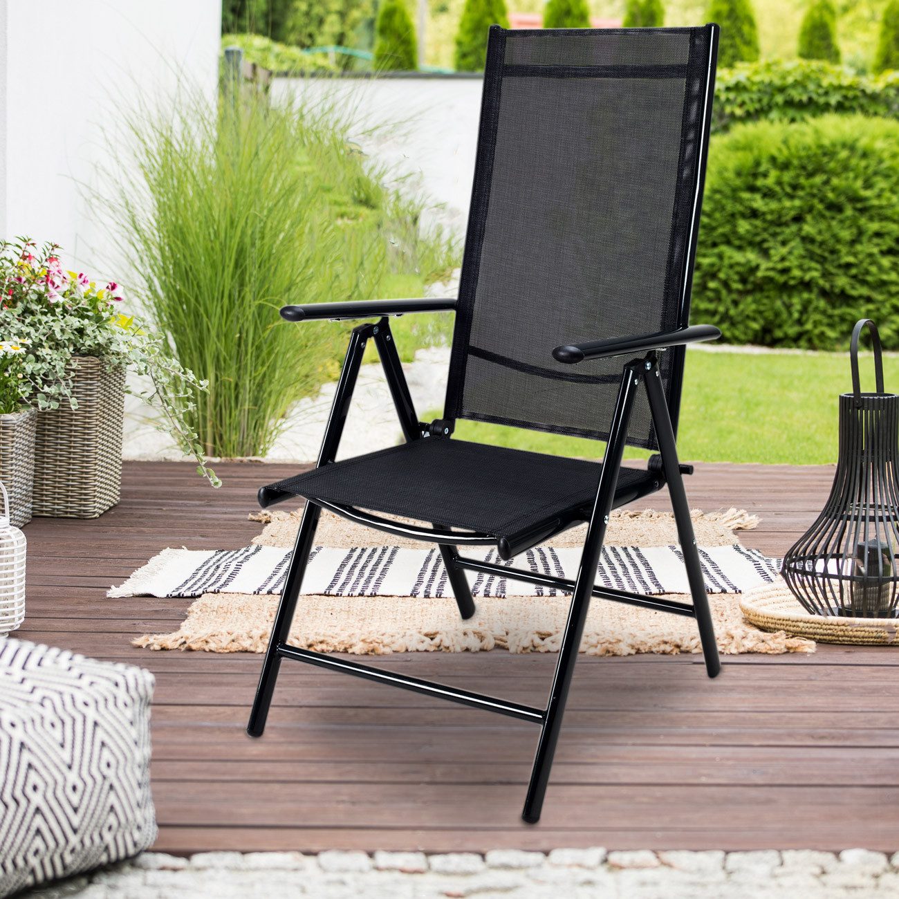 Casaria Gartenstuhl Bern (3 St), Klappbar günstig online kaufen