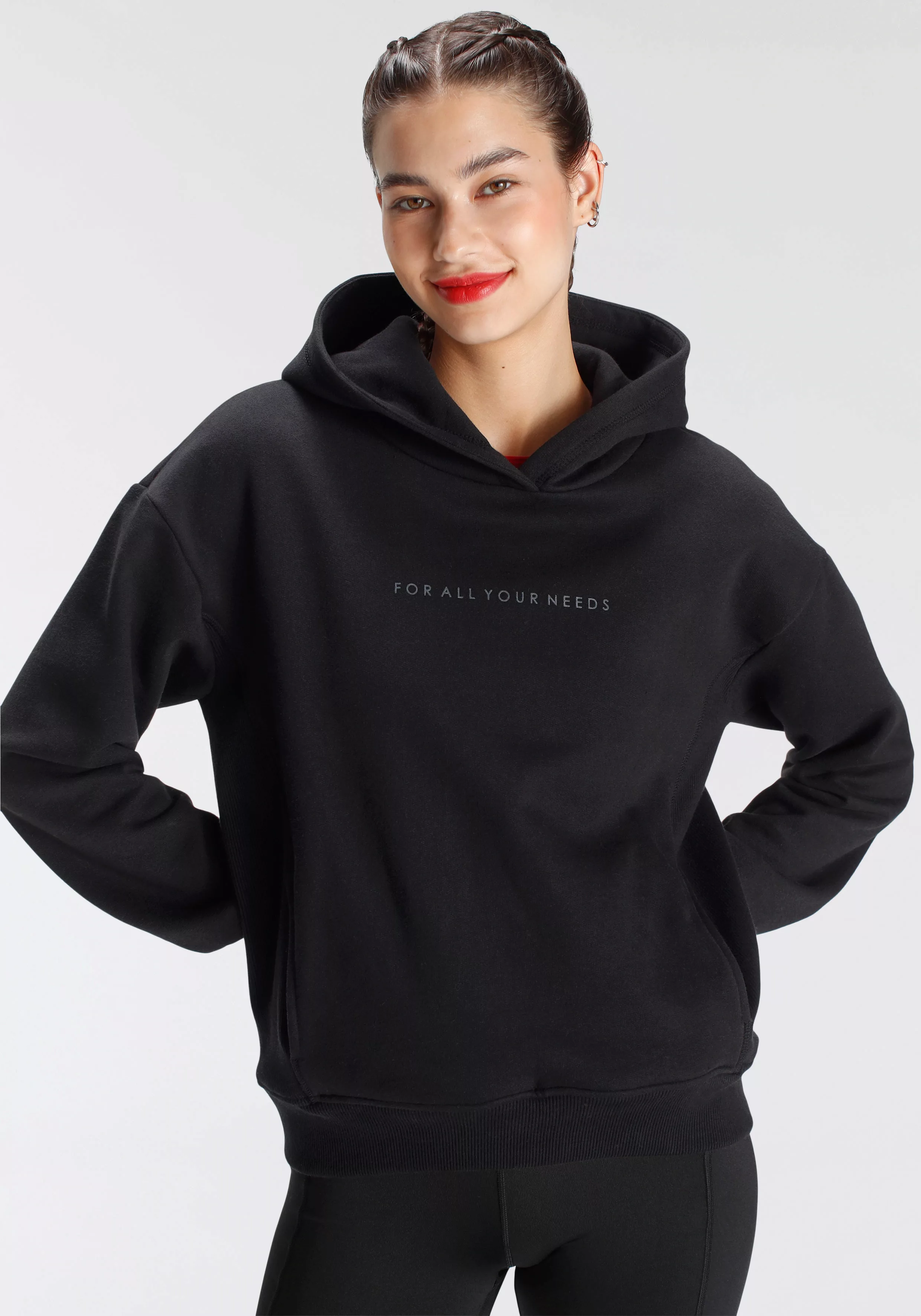 FAYN SPORTS Kapuzensweatshirt "Essential", in Oversize Form günstig online kaufen