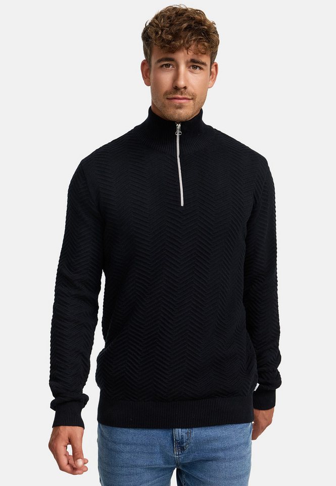 Kronstadt Strickpullover KSCarlo Half-Zip günstig online kaufen