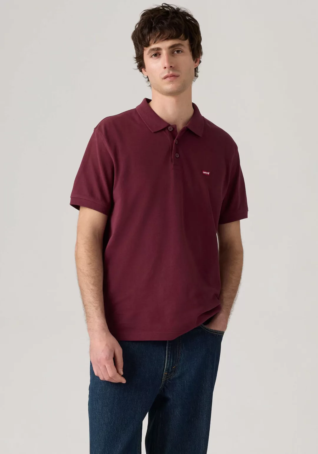 Levis Poloshirt "LE NEW LEVIS HM POLO", mit kleinem Batwing-Logo günstig online kaufen