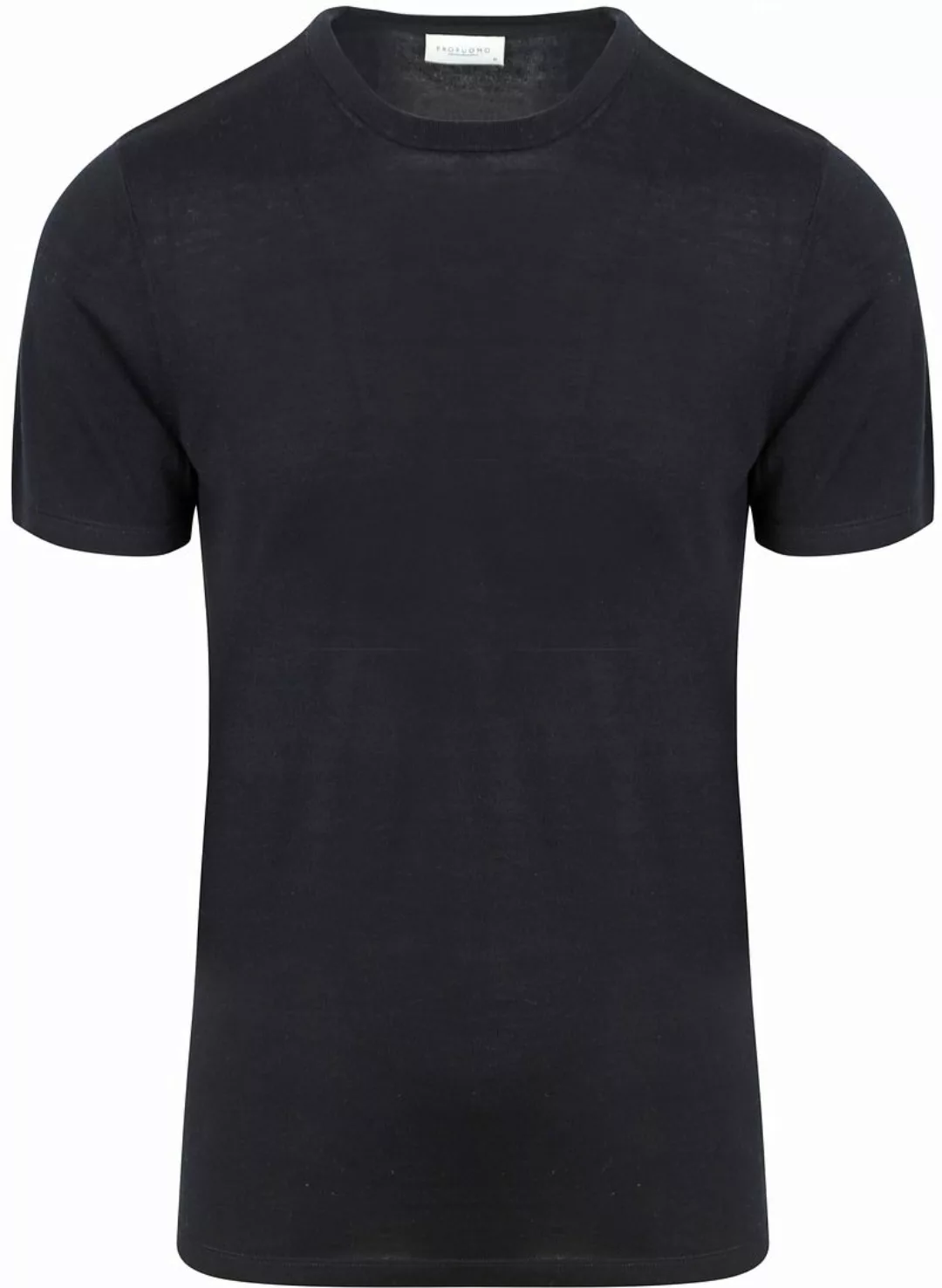 Profuomo T-Shirt Knitted Navy - Größe XL günstig online kaufen