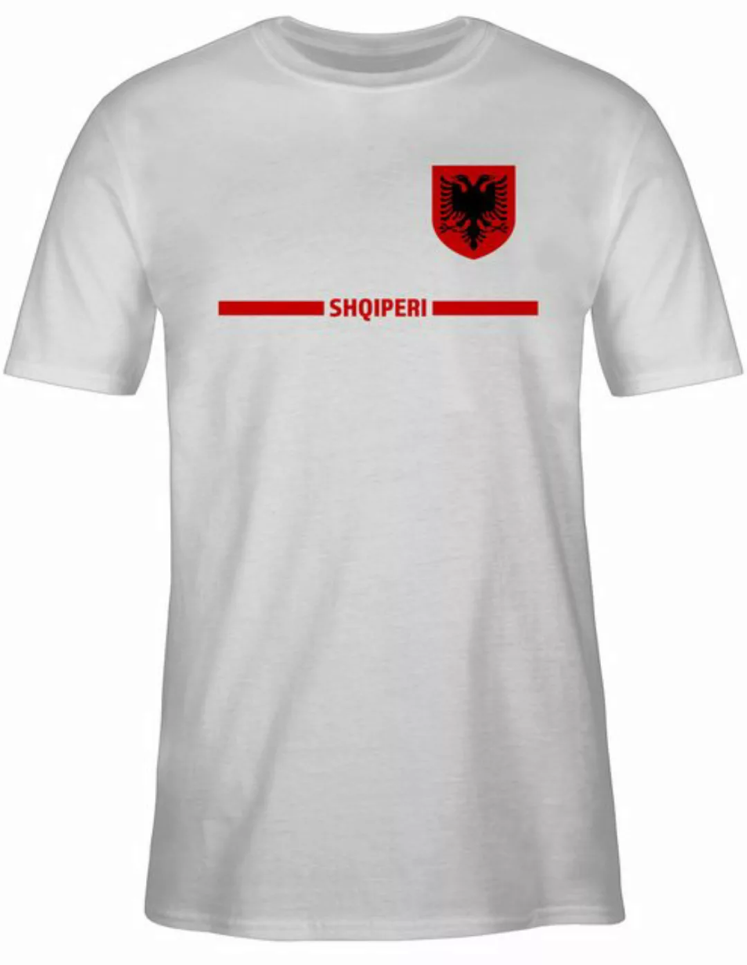 Shirtracer T-Shirt Albanien Trikot Wappen, Shqipëri mit Stolz, Albanisches günstig online kaufen