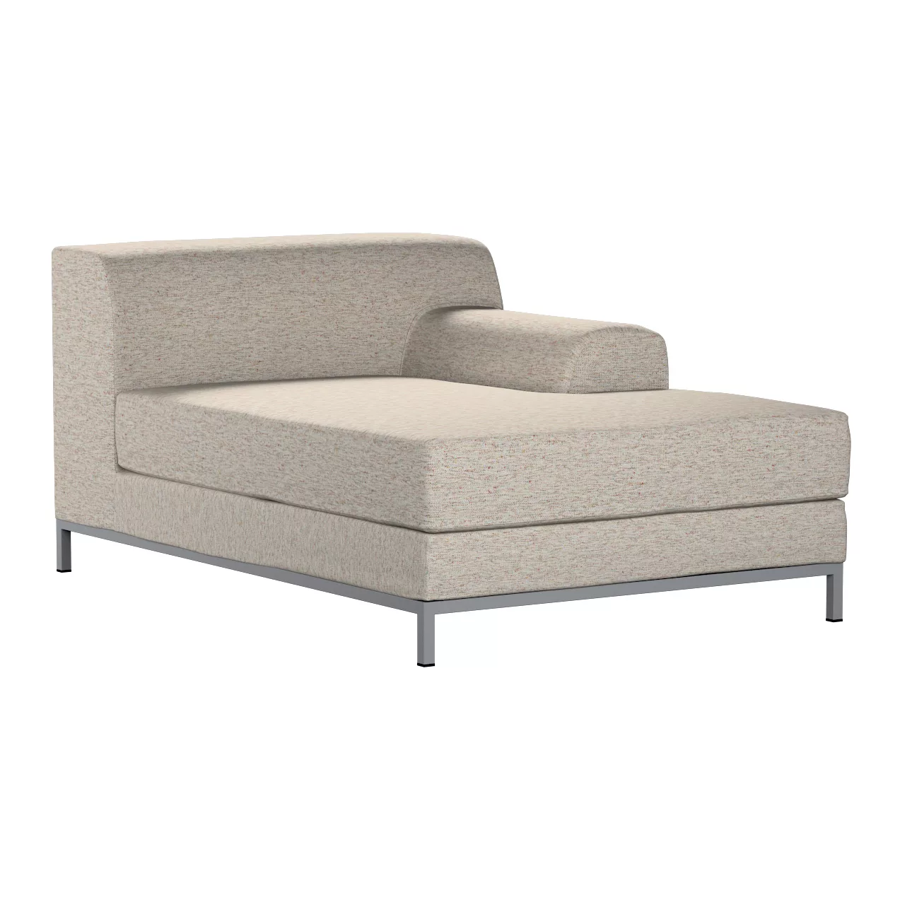 Bezug für Kramfors Sofa Recamiere rechts, grau-beige, Bezug für Recamiere r günstig online kaufen