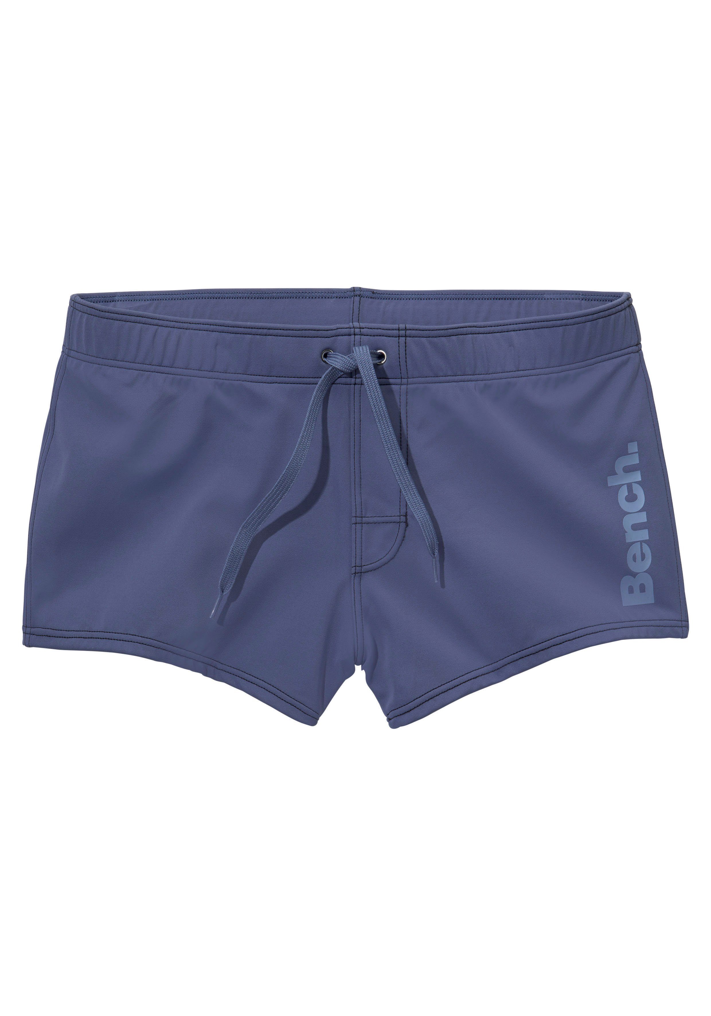 Bench. Boxer-Badehose mit seitlichem Logoprint günstig online kaufen