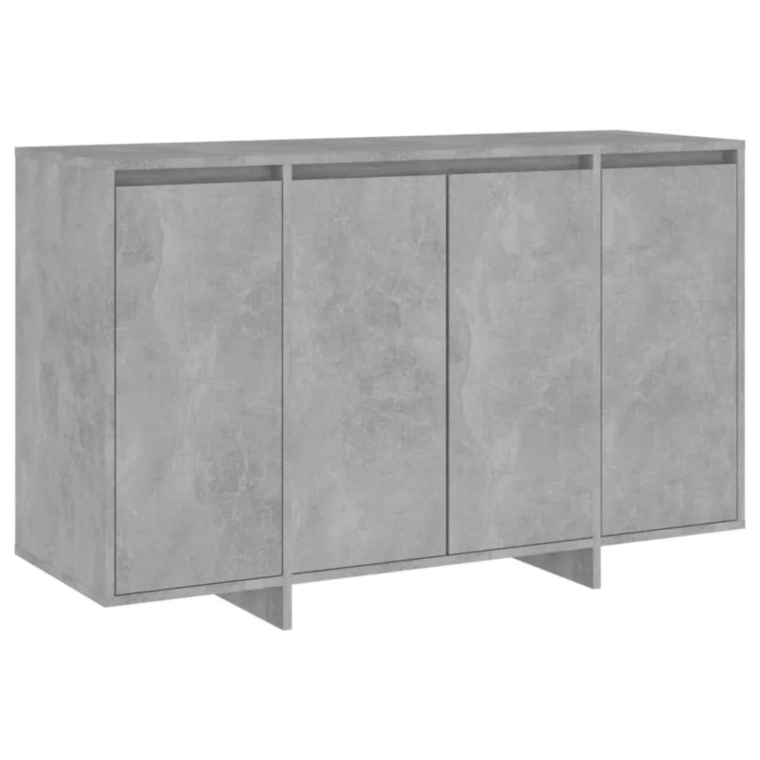 Vidaxl Sideboard Betongrau 120x41x75 Cm Spanplatte günstig online kaufen