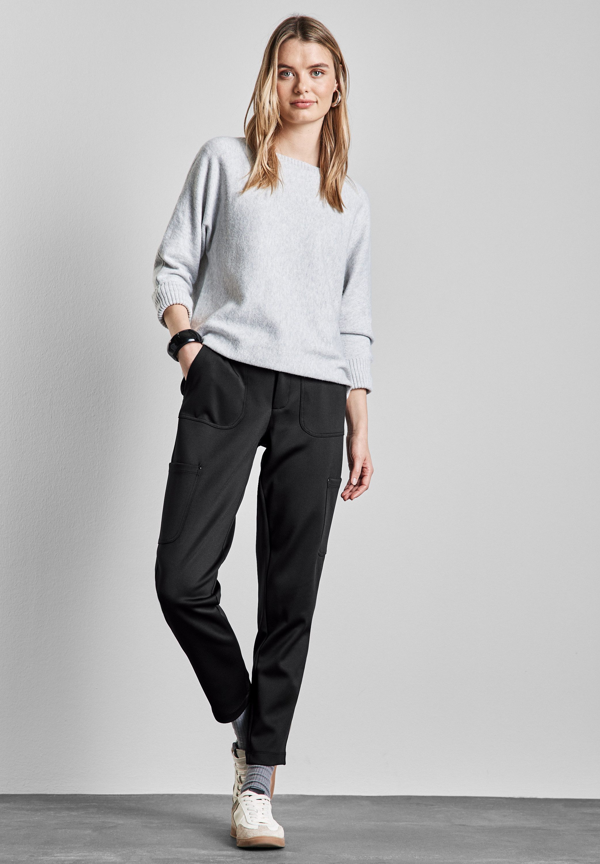 STREET ONE Cargohose, mit Stretchanteil günstig online kaufen