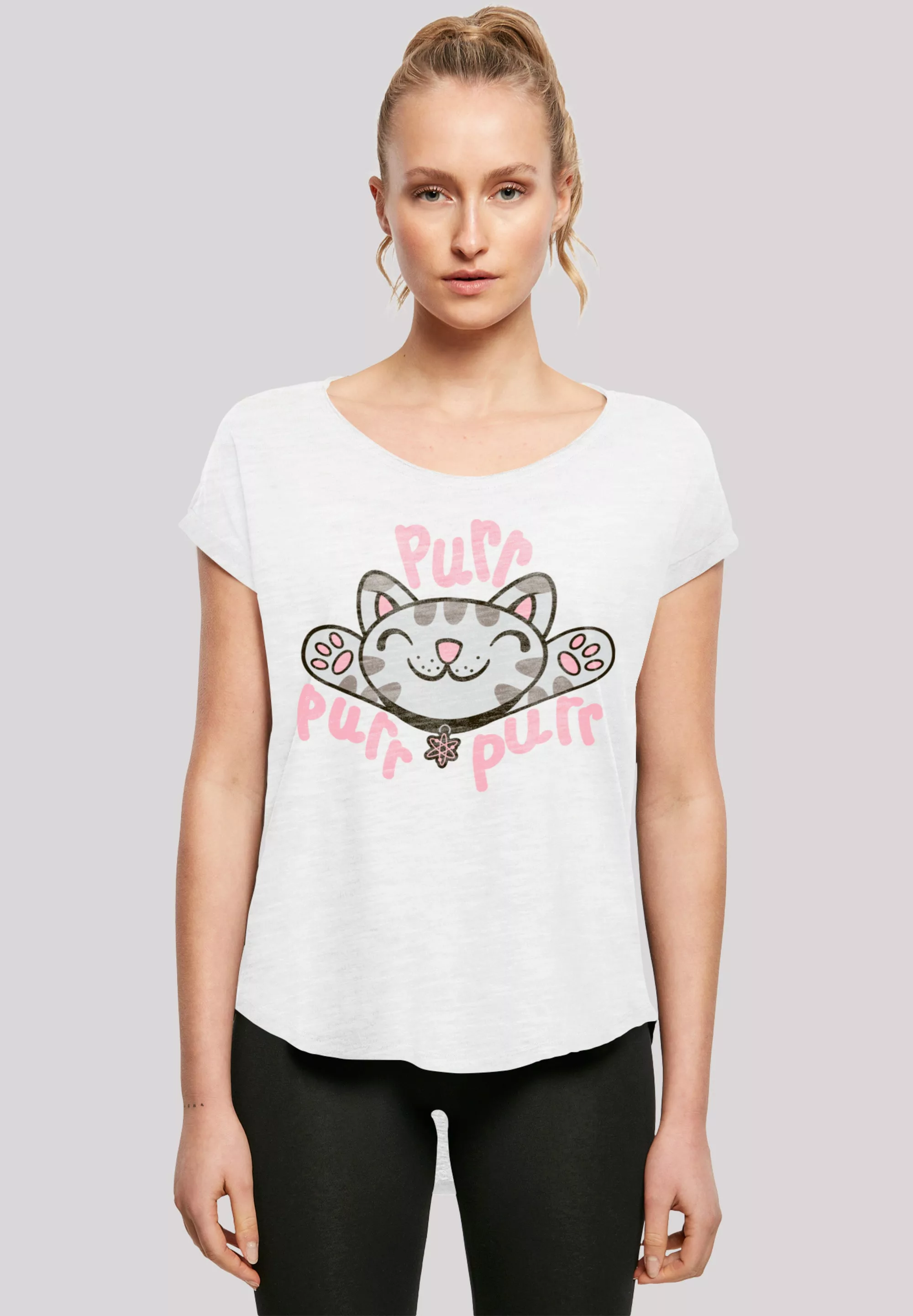 F4NT4STIC T-Shirt "Big Bang Theory TV Serie Soft Kitty Purr", Print günstig online kaufen