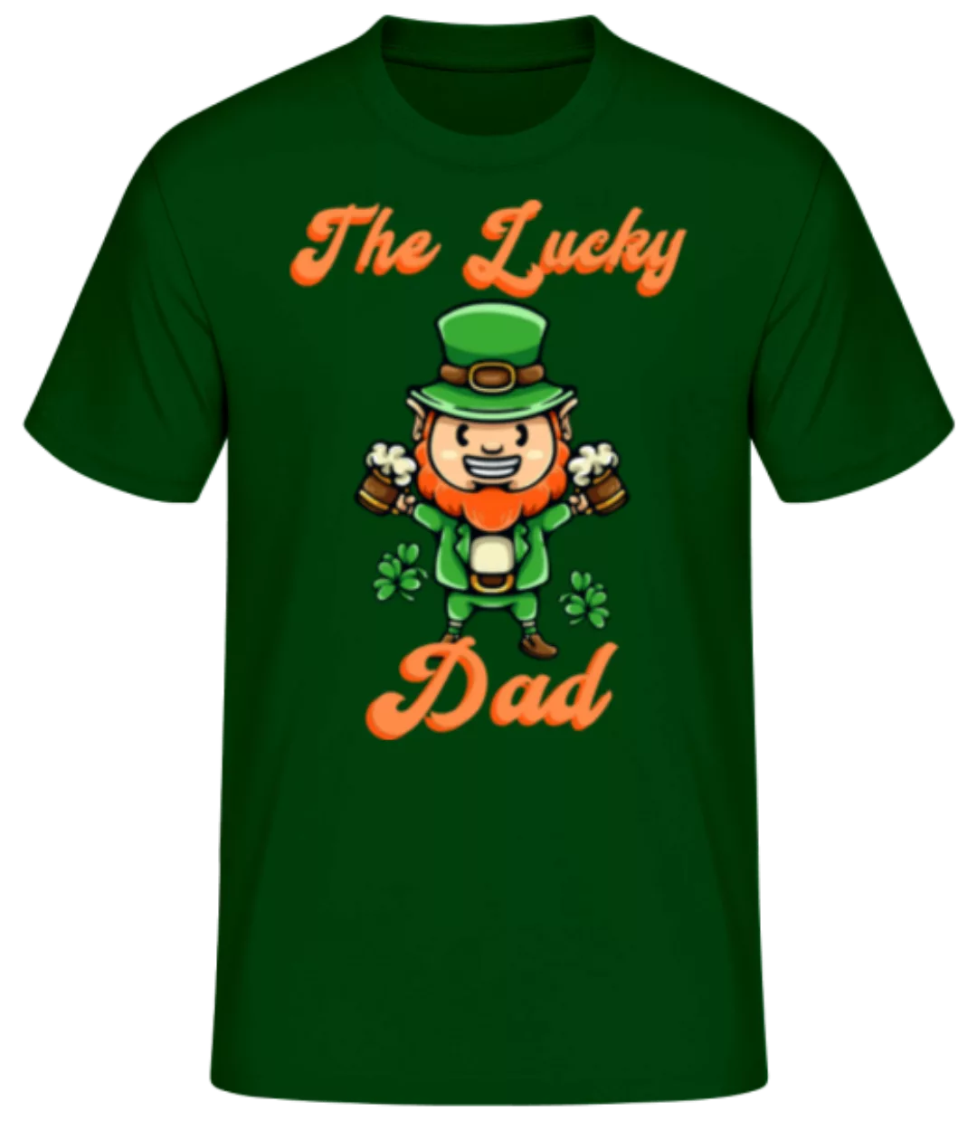 St Patrick's Day Lucky Dad · Männer Basic T-Shirt günstig online kaufen