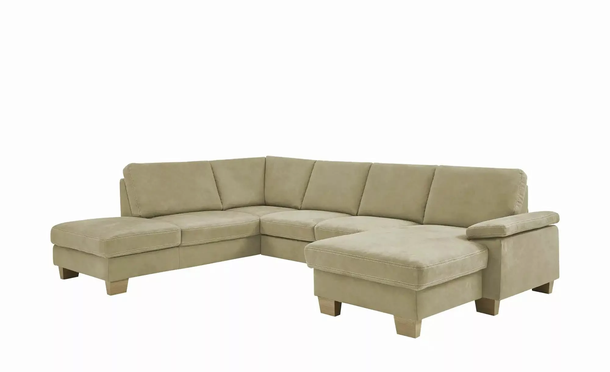 meinSofa Wohnlandschaft  Samu ¦ grün ¦ Maße (cm): B: 316 H: 90 T: 235 Polst günstig online kaufen