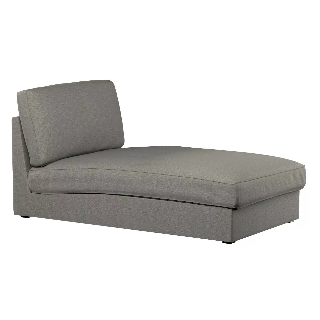 Bezug für Kivik Recamiere Sofa, grau, Bezug für Kivik Recamiere, Living II günstig online kaufen