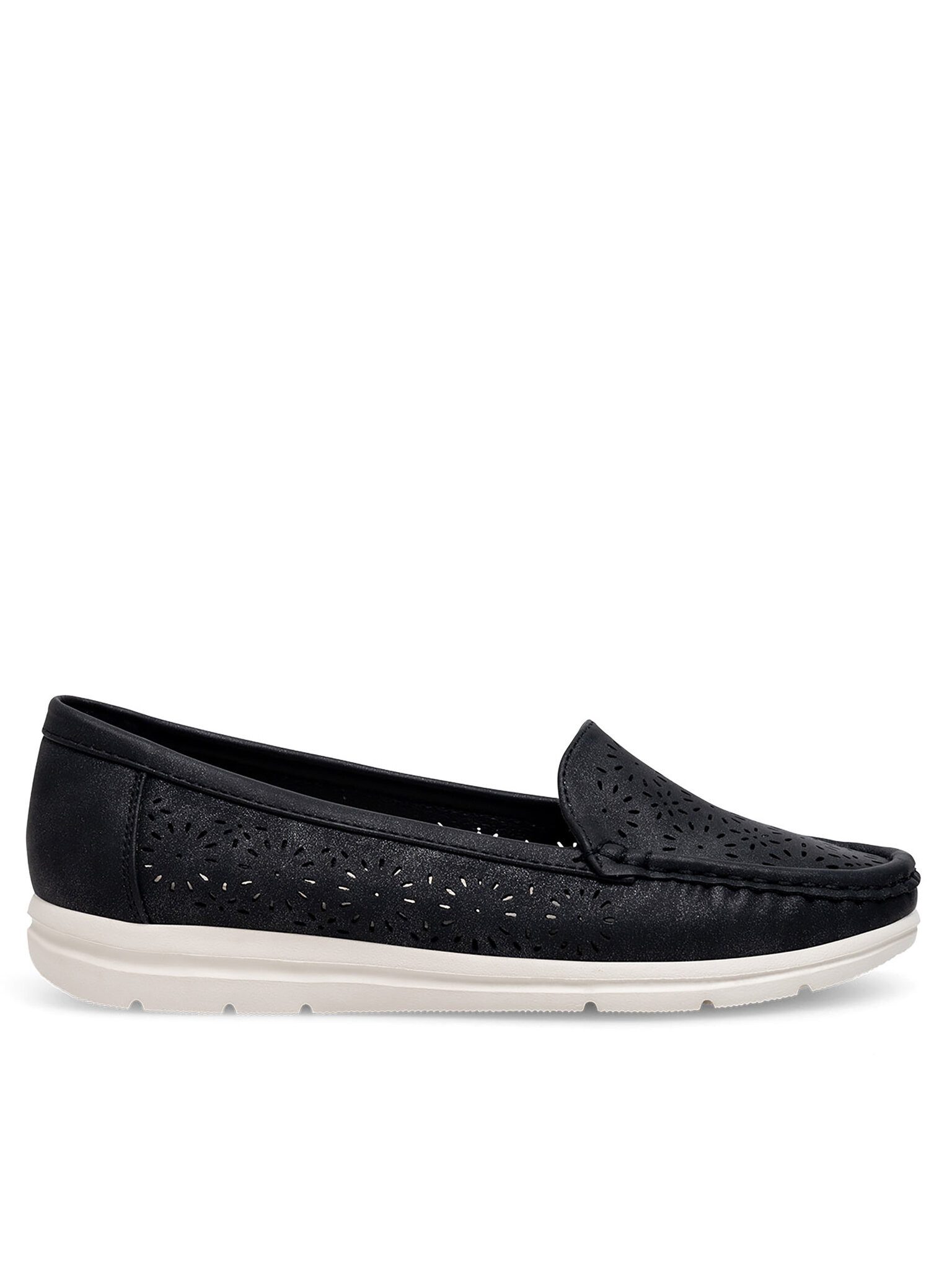 Clara Barson Mokassins KFB22SH002 Schwarz Mokassin günstig online kaufen