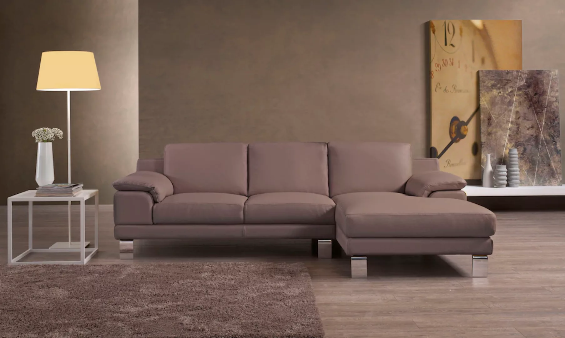 Egoitaliano Ecksofa »Shakira, Design und super Sitzkomfort auf hohem Niveau günstig online kaufen