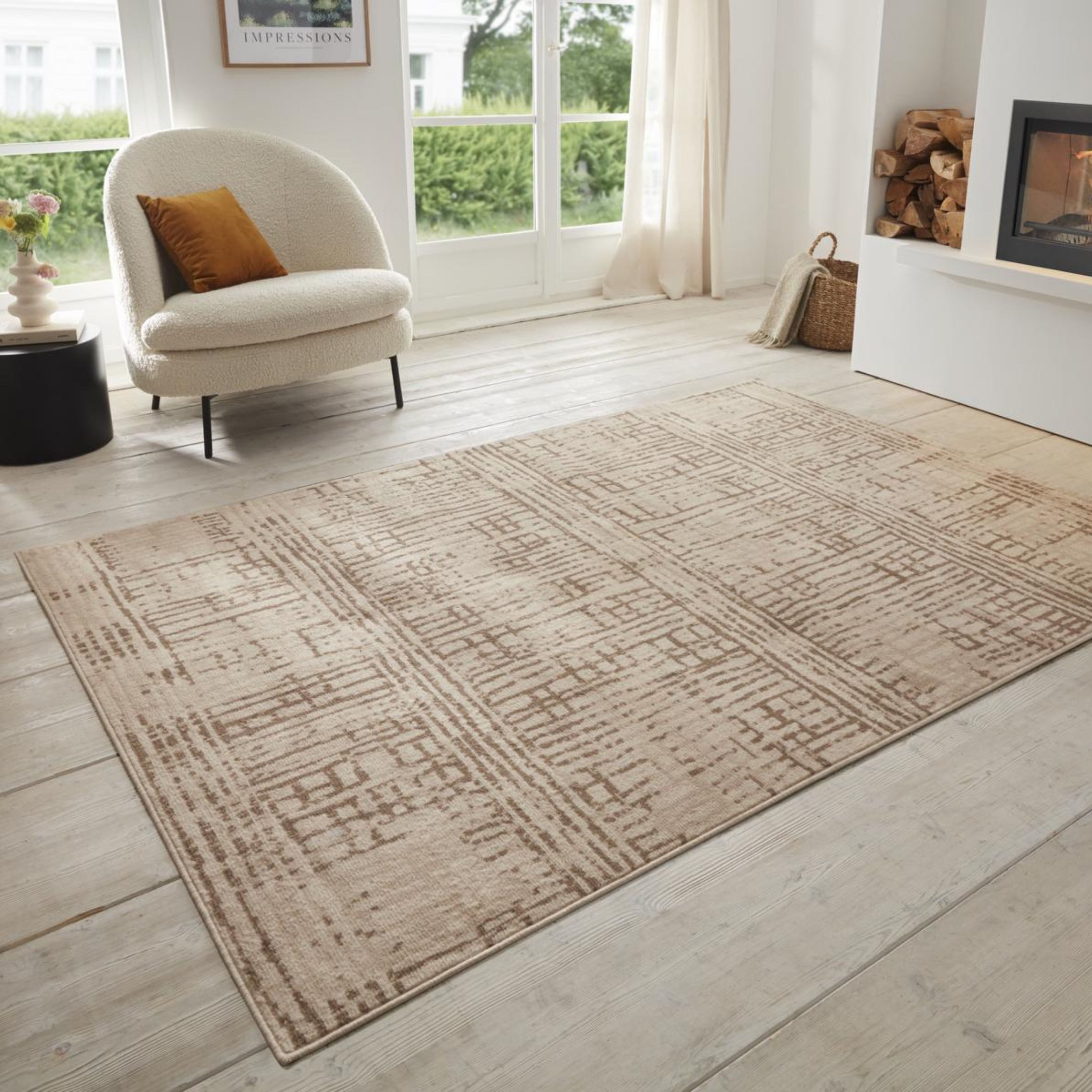 HANSE Home Teppich »Sole«, rechteckig, 8 mm Höhe, Kurzflor, Läufer, Vintage günstig online kaufen