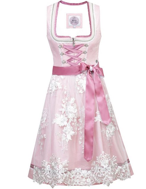 MarJo Dirndl Trachten Kleid 'Scarlett' Spitzenschürze 596658 günstig online kaufen