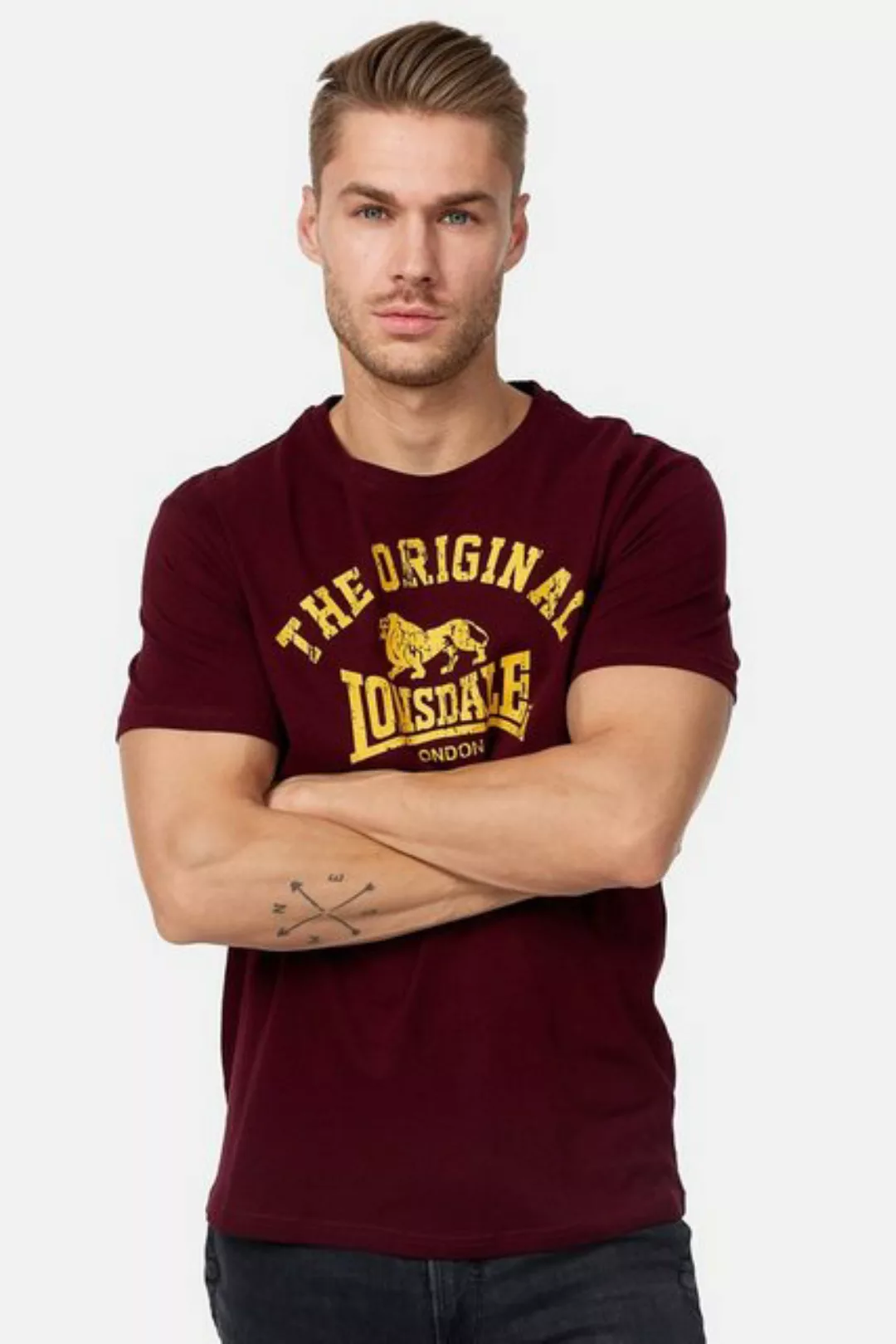 Lonsdale T-Shirt Lonsdale Herren T-Shirt Original günstig online kaufen