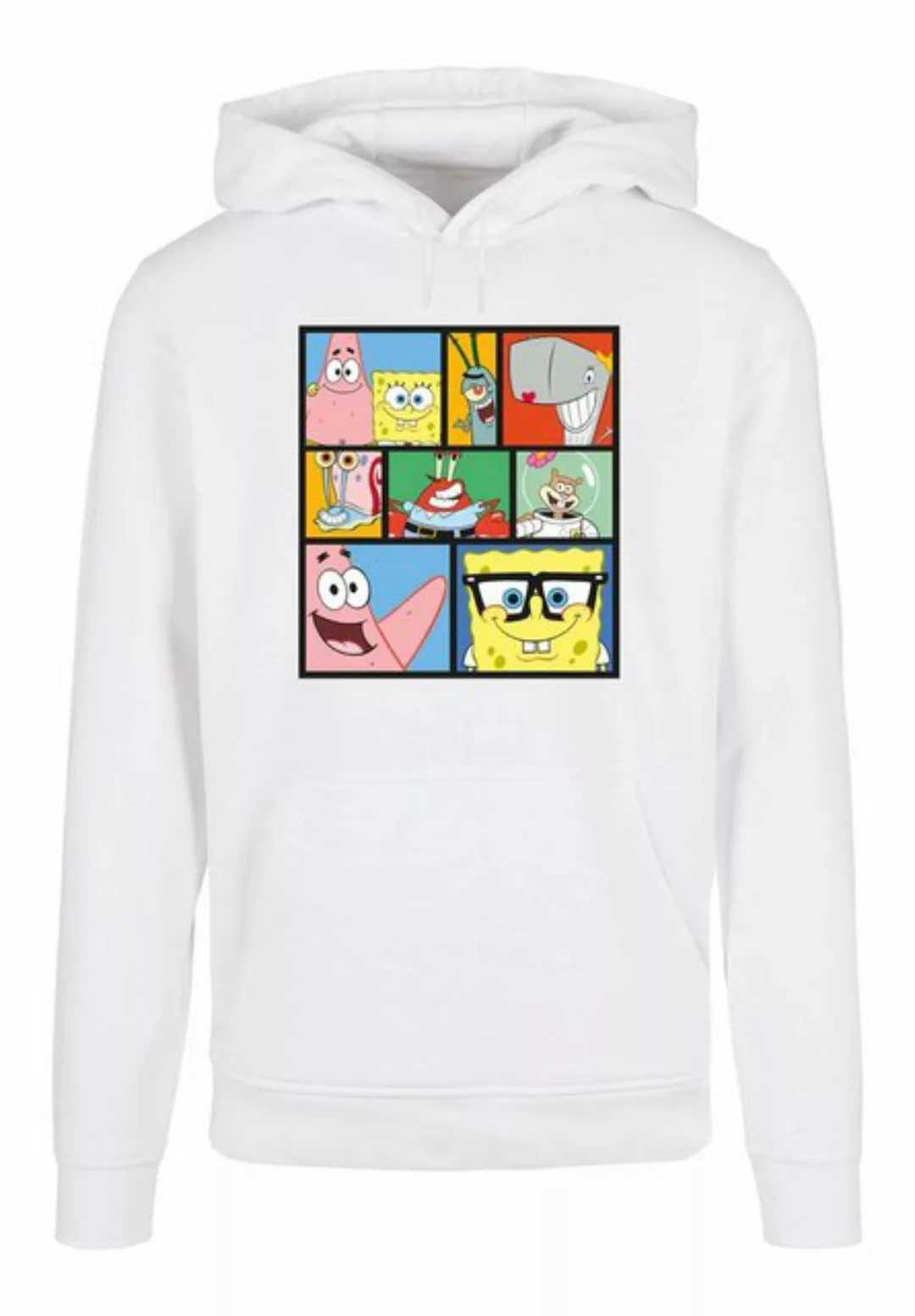 F4NT4STIC Kapuzenpullover "Spongebob Schwammkopf Collage", Print günstig online kaufen