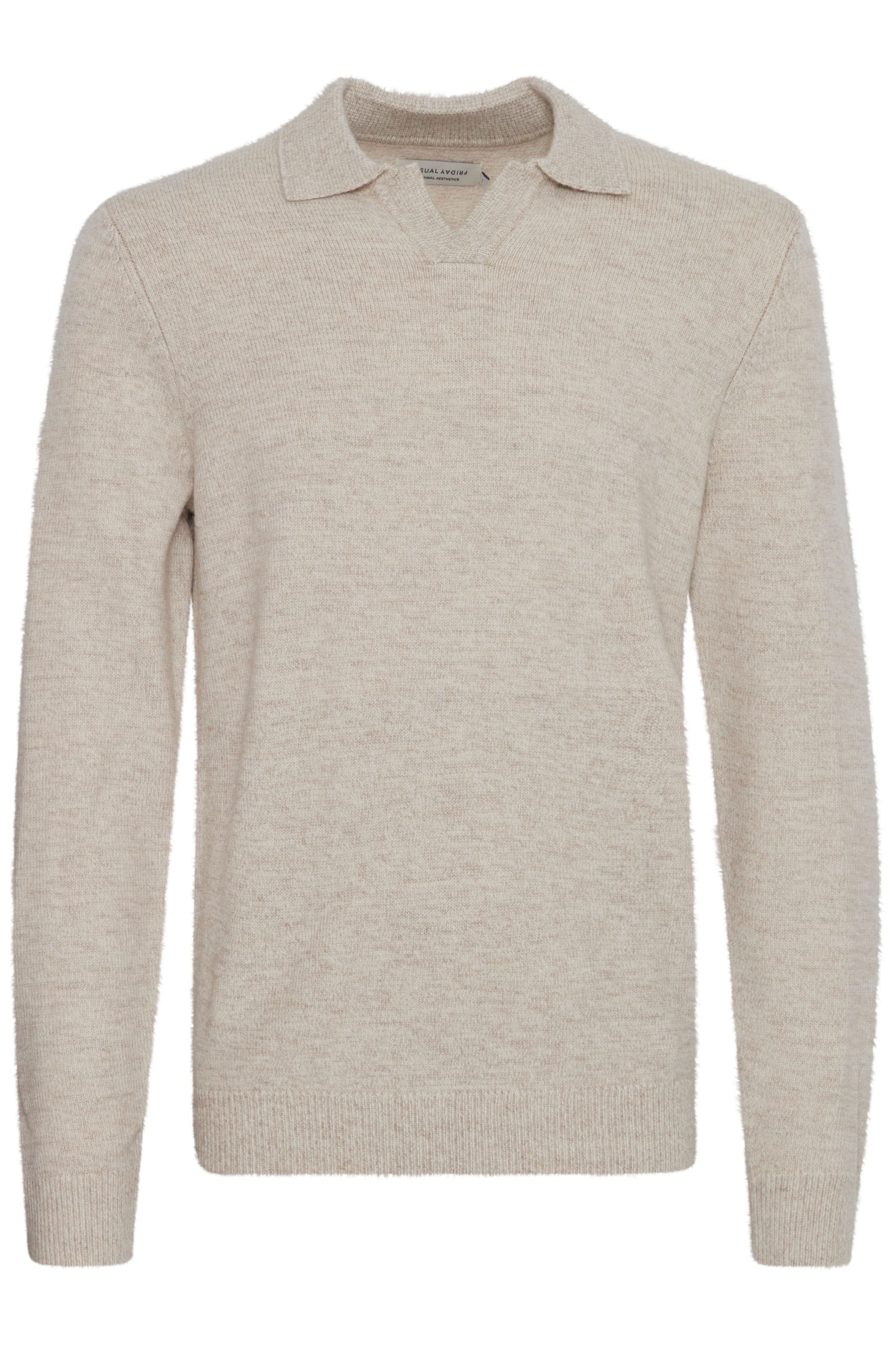 Casual Friday Strickpullover "Strickpullover CFKARL polo knit" günstig online kaufen