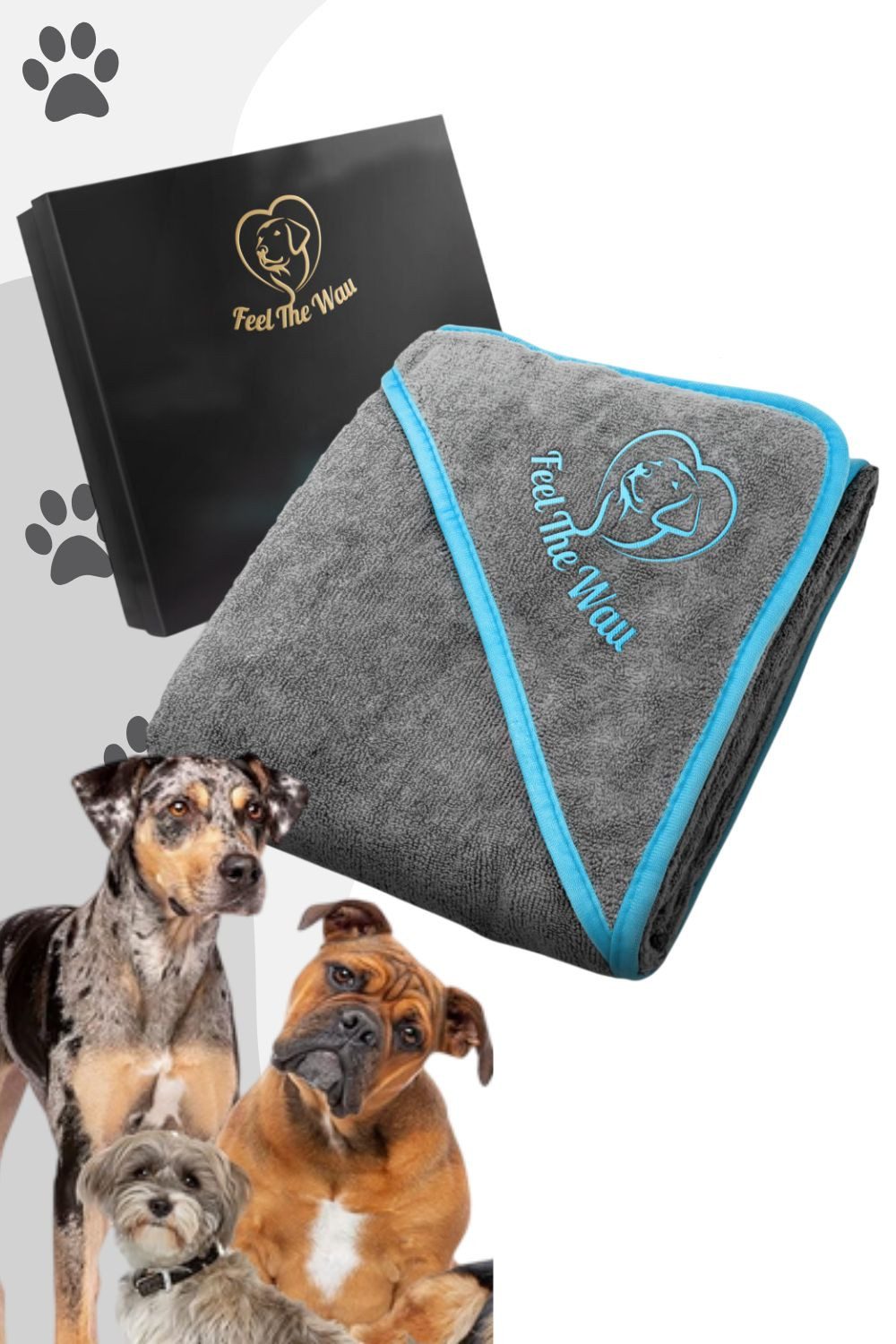 Feel The Wau Hundehandtuch Extra saugfähiges günstig online kaufen
