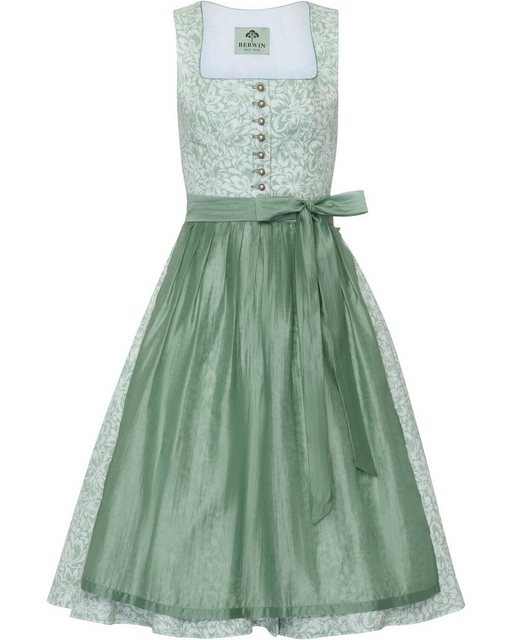 Berwin Dirndl Midi-Dirndl mit Blumenmuster günstig online kaufen