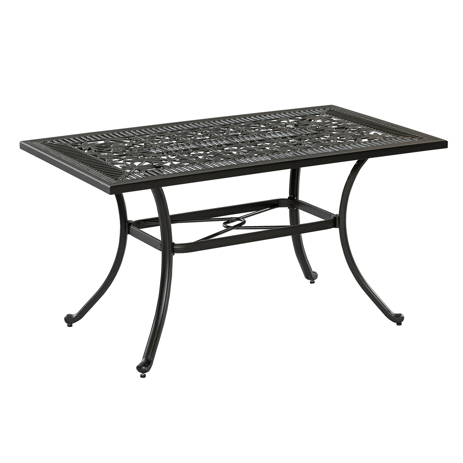 Merxx Gartentisch Tisch Alu Rechteckig 140 cm x 73 cm günstig online kaufen