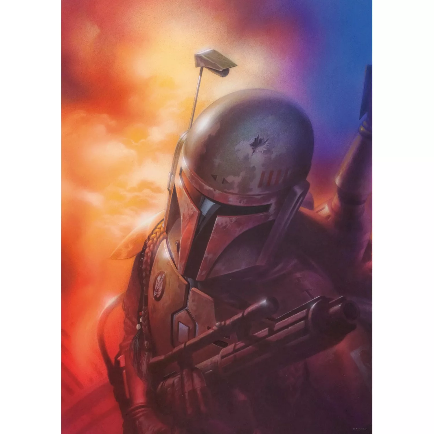 Komar Wandbild Star Wars Mandalorian 50 x 70 cm günstig online kaufen