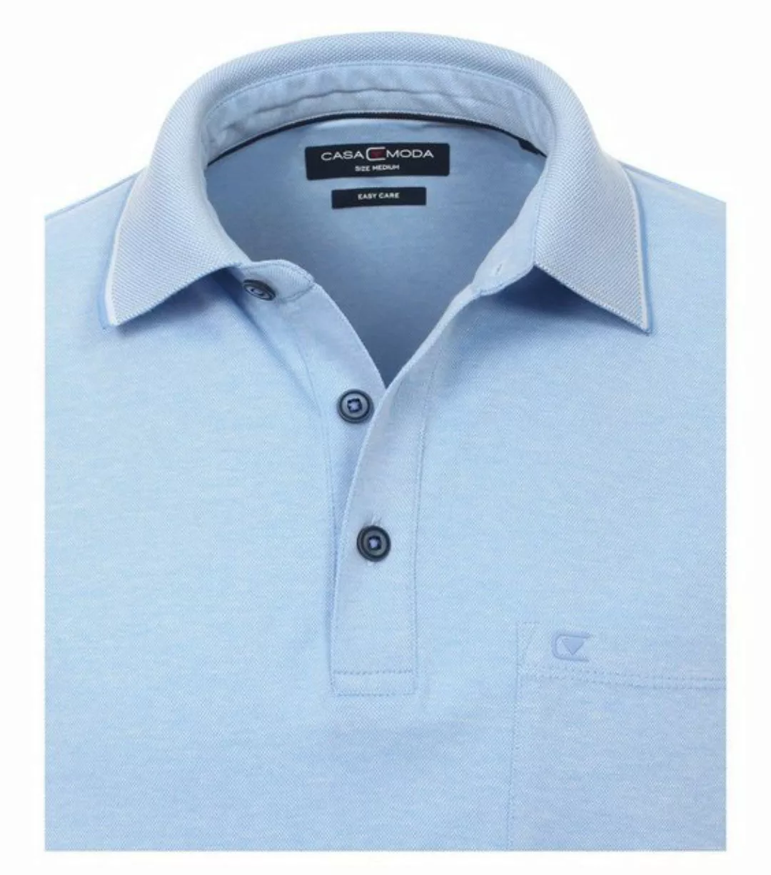 CASAMODA Poloshirt Polo-Shirt uni günstig online kaufen