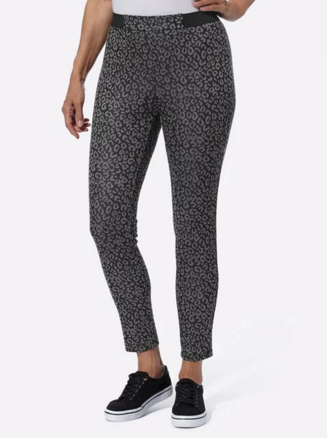 Sieh an! Jerseyhose Leggings Innenbeinlänge ca. 71 cm günstig online kaufen