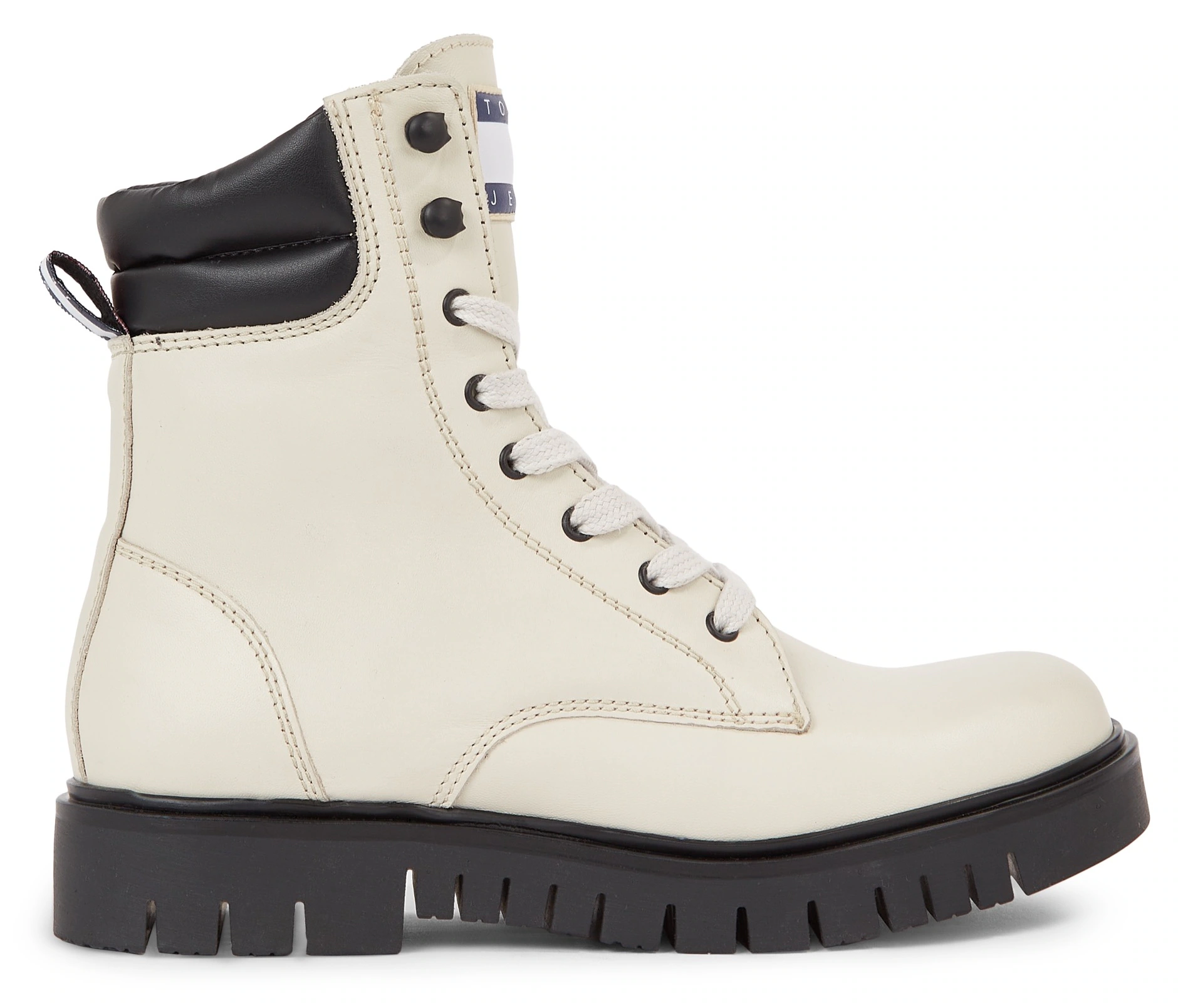 Tommy Jeans Schnürboots "TJW LACE UP BOOT", mit weich abgepolstertem Schaft günstig online kaufen