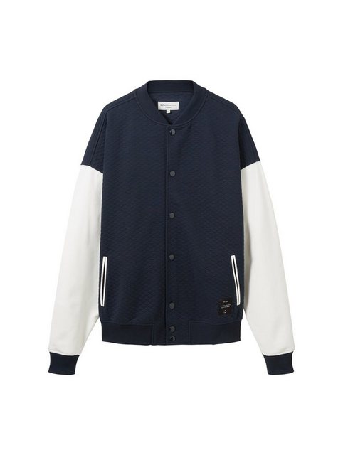 TOM TAILOR Denim Collegejacke (1-St) Mit Stepp-Struktur günstig online kaufen