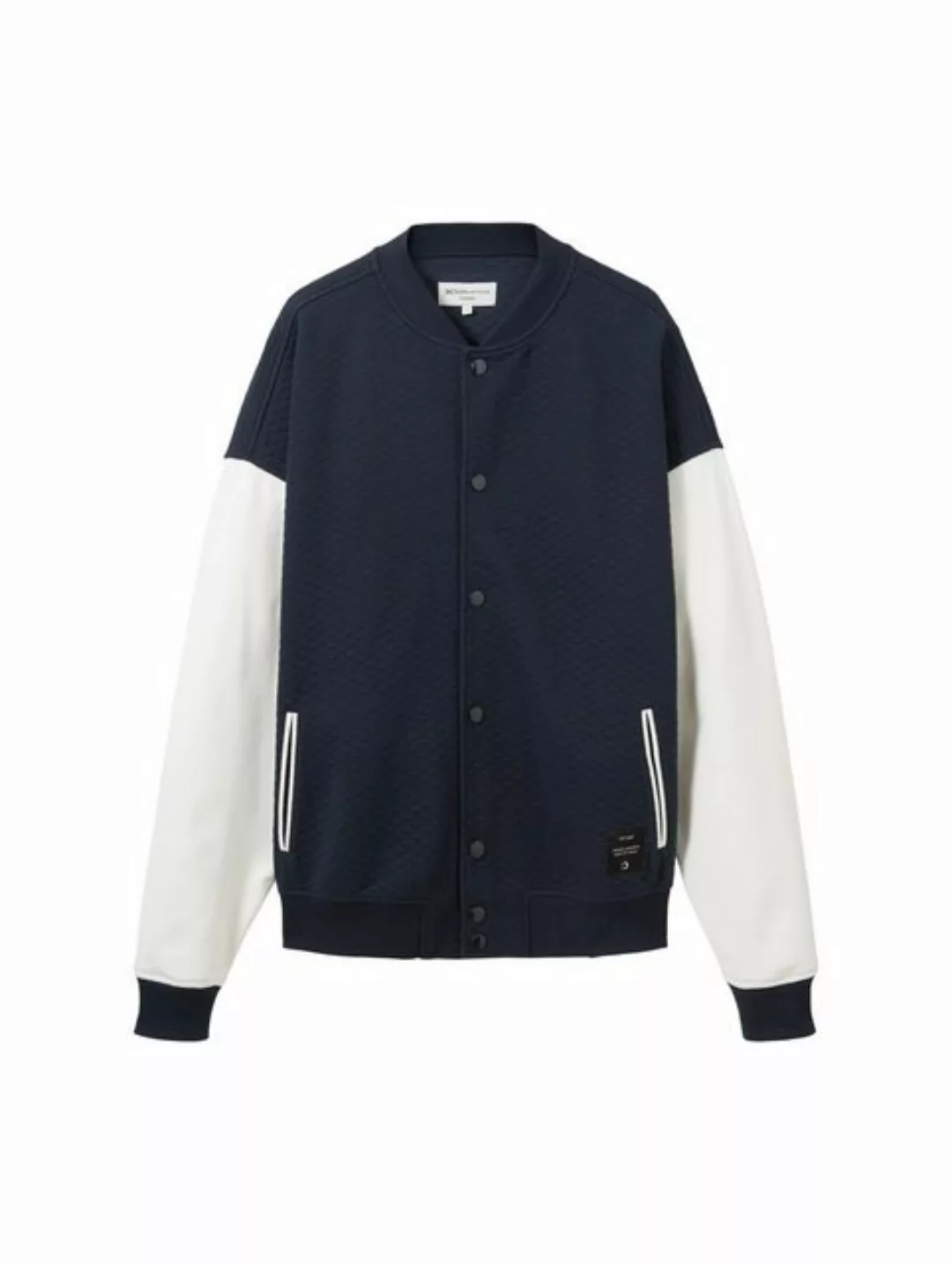 TOM TAILOR Denim Collegejacke Mit Stepp-Struktur günstig online kaufen