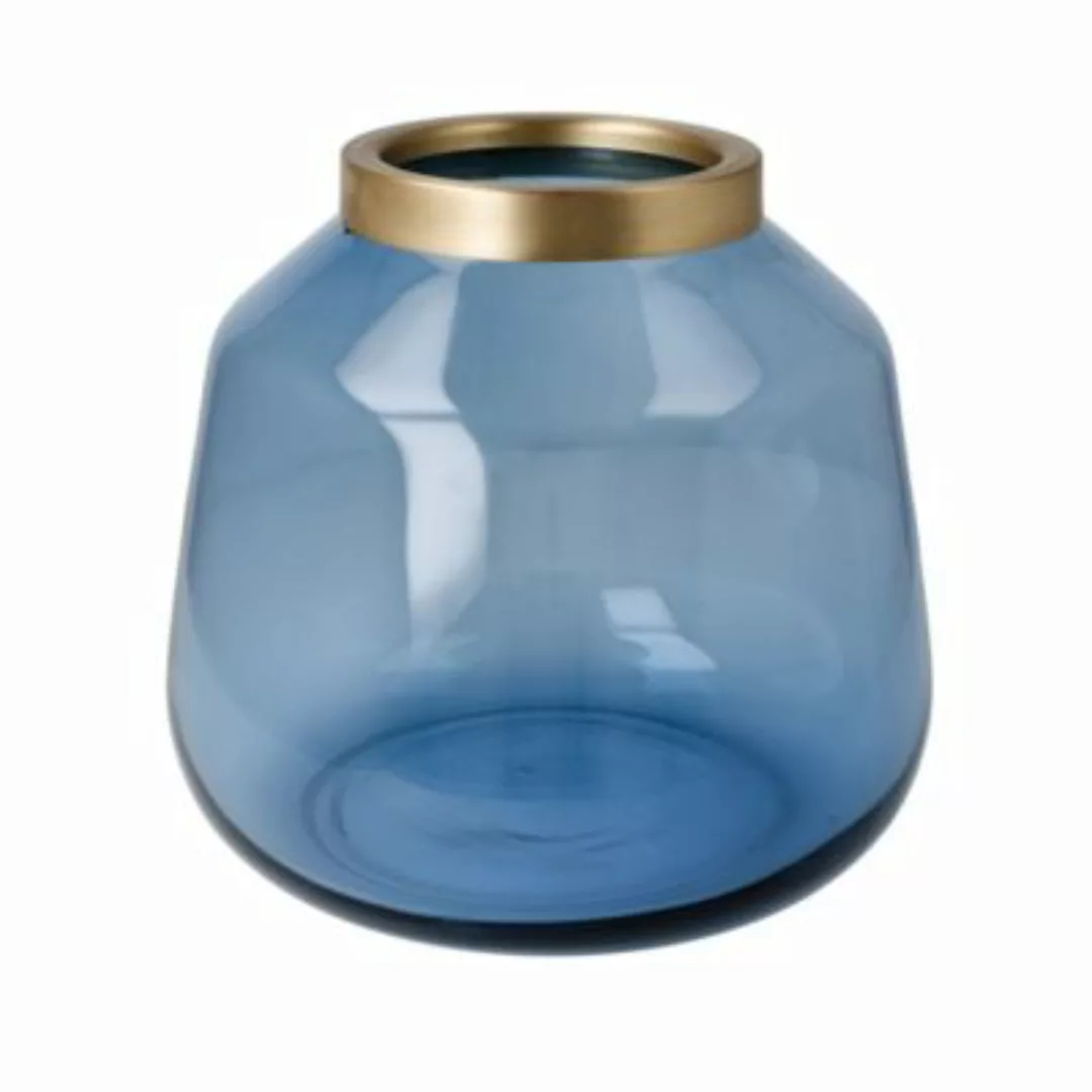 Goebel Tischvase "Aurora Blue", (1 St.), Vase aus Glas und Metall, handgefe günstig online kaufen