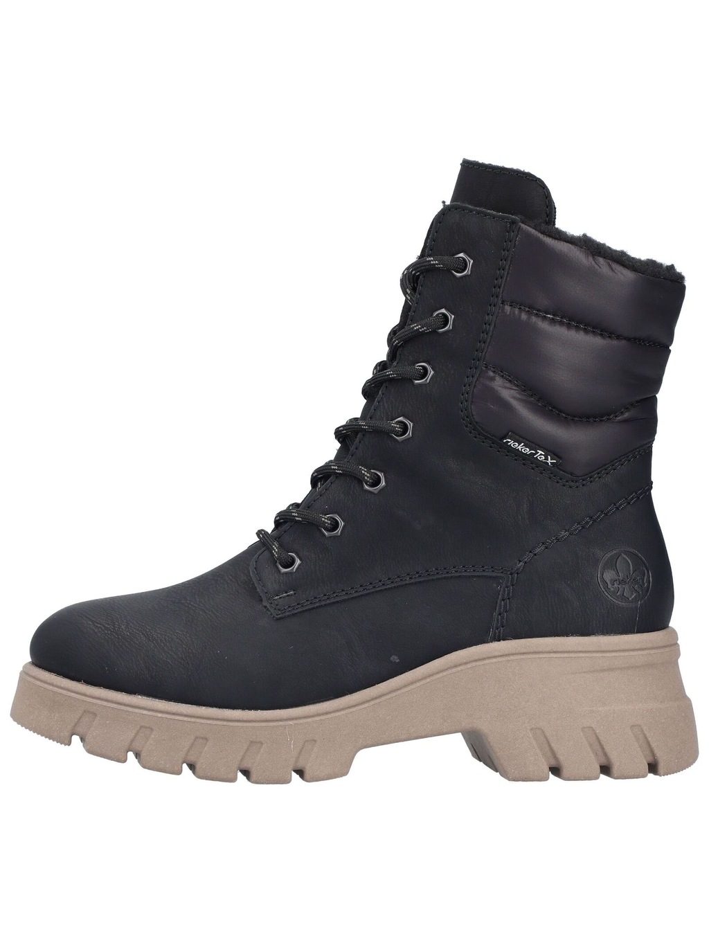 Rieker Schnürstiefel "Rieker Stiefel Lederimitat/Textil" günstig online kaufen