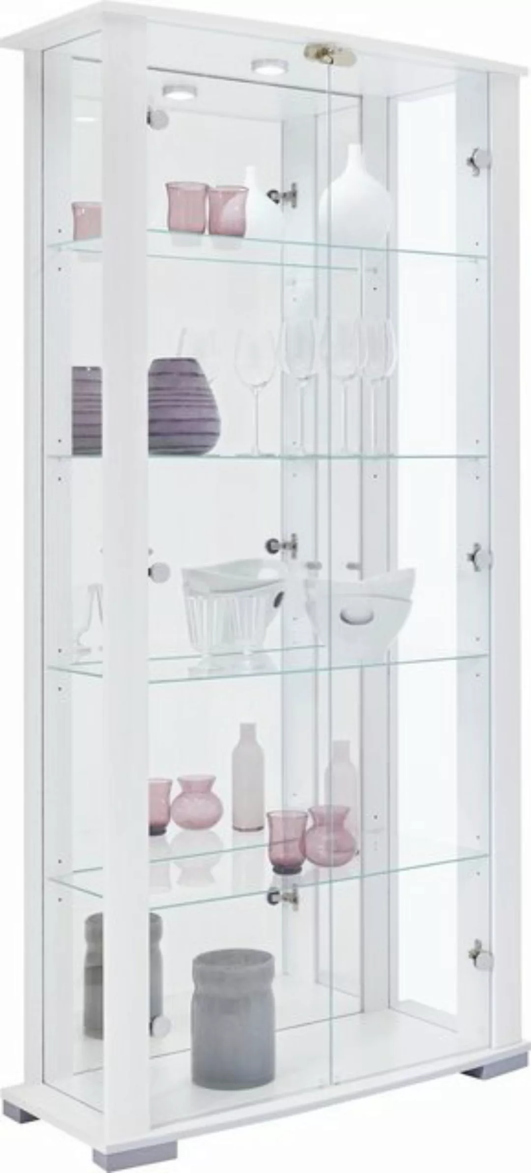 fif möbel Vitrine "STELLA", Standvitrine/Glasvitrine 2x Glastür,perfekt für günstig online kaufen