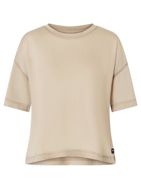 SUPER.NATURAL T-Shirt Merino T-Shirt W BOXY TEE funktioneller Merino-Materi günstig online kaufen