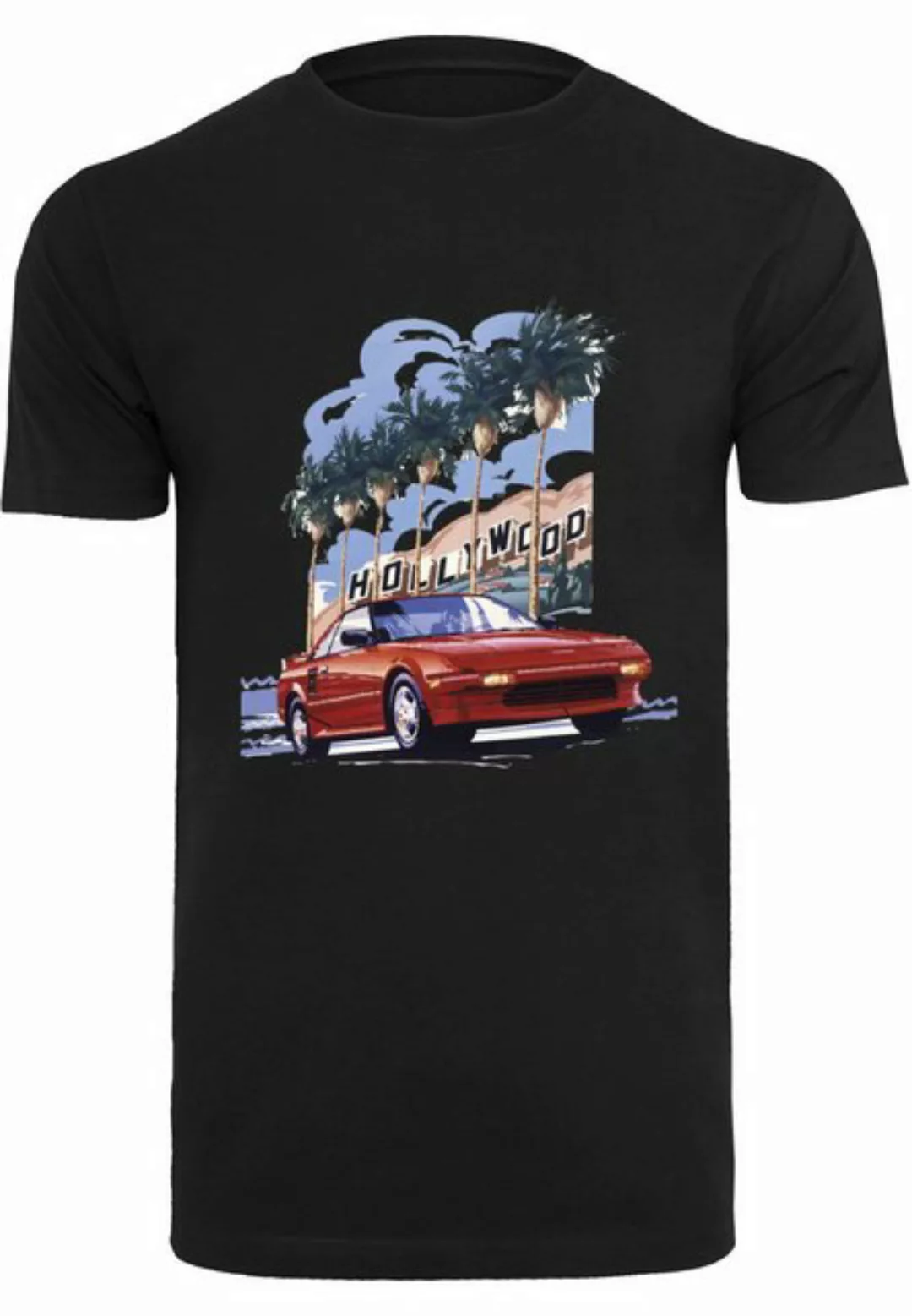 MisterTee T-Shirt MisterTee Hollywood Car Tee (1-tlg) günstig online kaufen